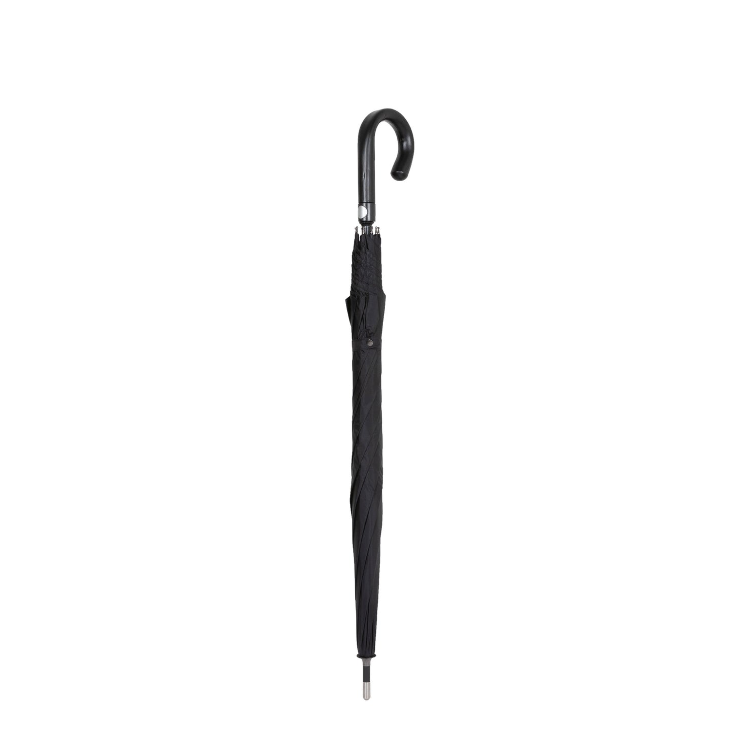 Discreet Self-Defense Umbrella – Stay Safe Anywhere "City-Safe" round hook handle - short umbrella