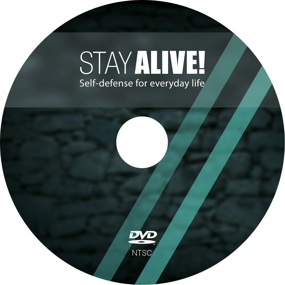 DVD Stay Alive - Video tutorial on practical self defense without any tools