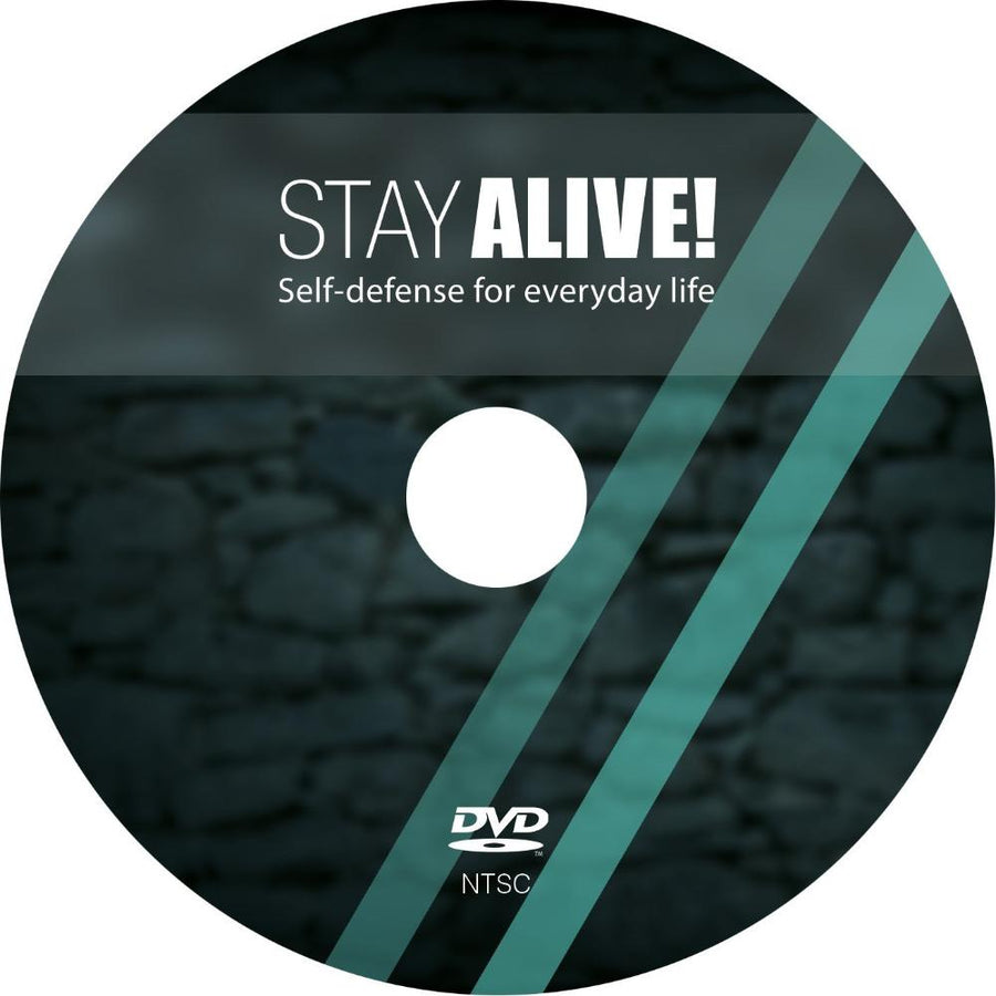 DVD Stay Alive - Video tutorial on practical self defense without any tools